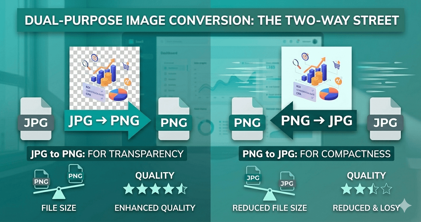 JPG to PNG vs PNG to JPG comparison guide