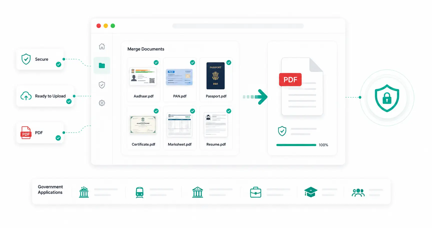 Preparing Documents for Online Government Applications